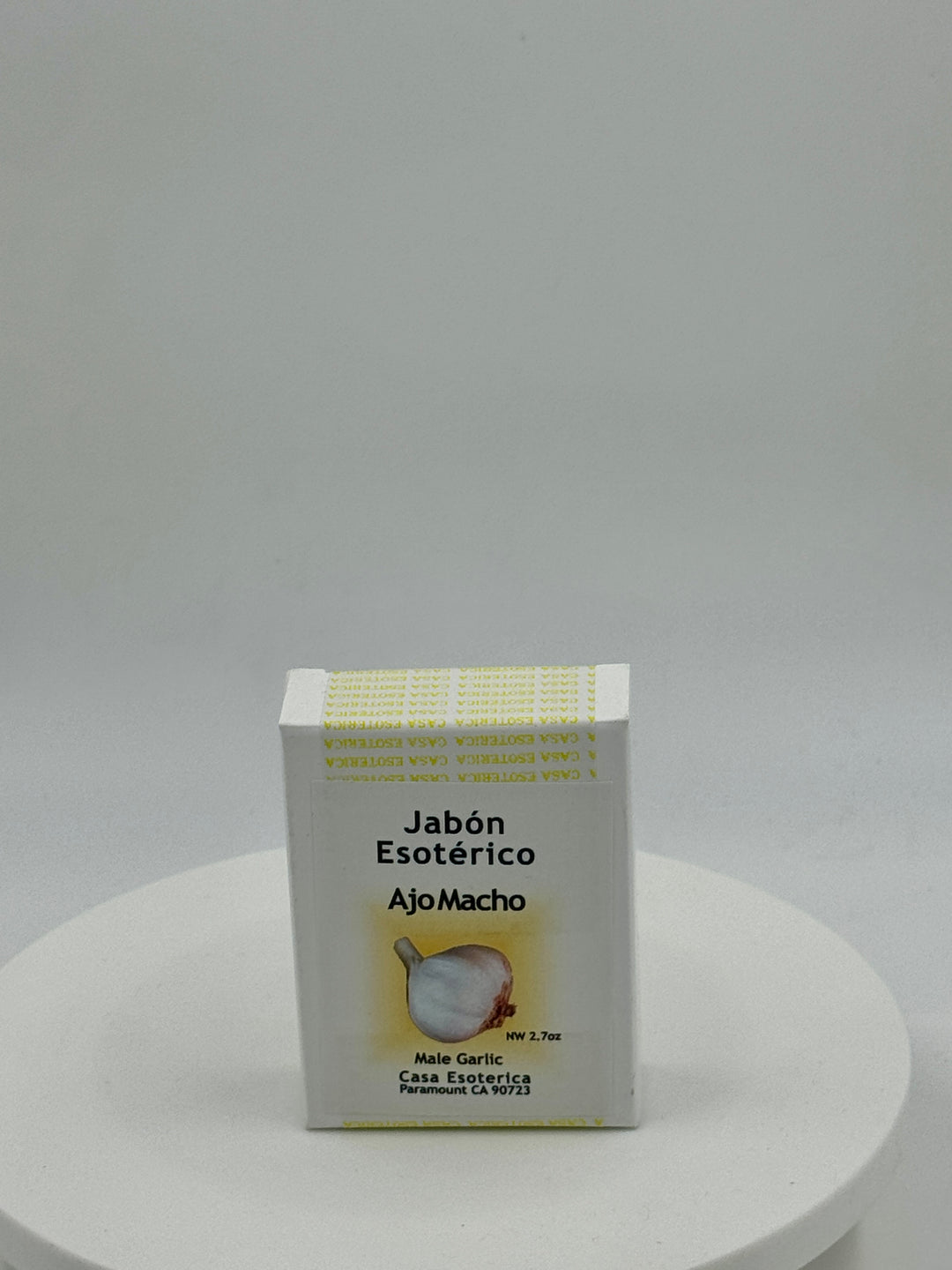 MALE GARLIC (AJO MACHO) -Soap/Jabon