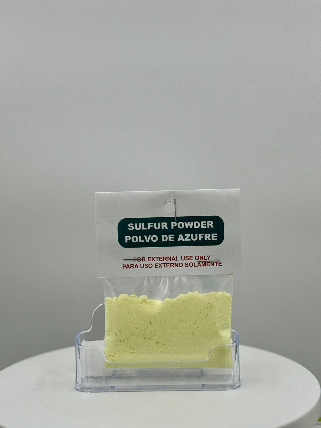 SULFUR (AZUFRE) -Powder/Polvo