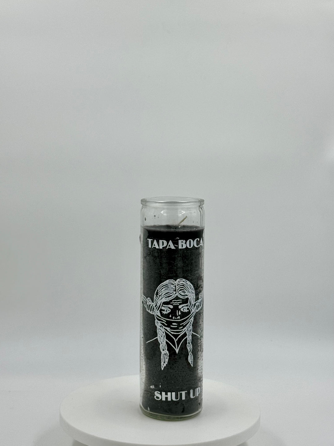 SHUT UP (TAPA BOCA) BLACK -Candle/Vela