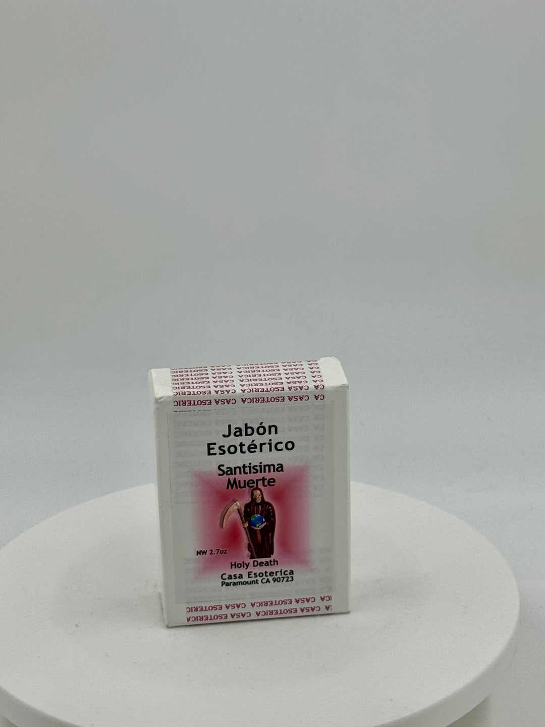 HOLY DEATH RED (SANTA MUERTE ROJO) -Soap/Jabon