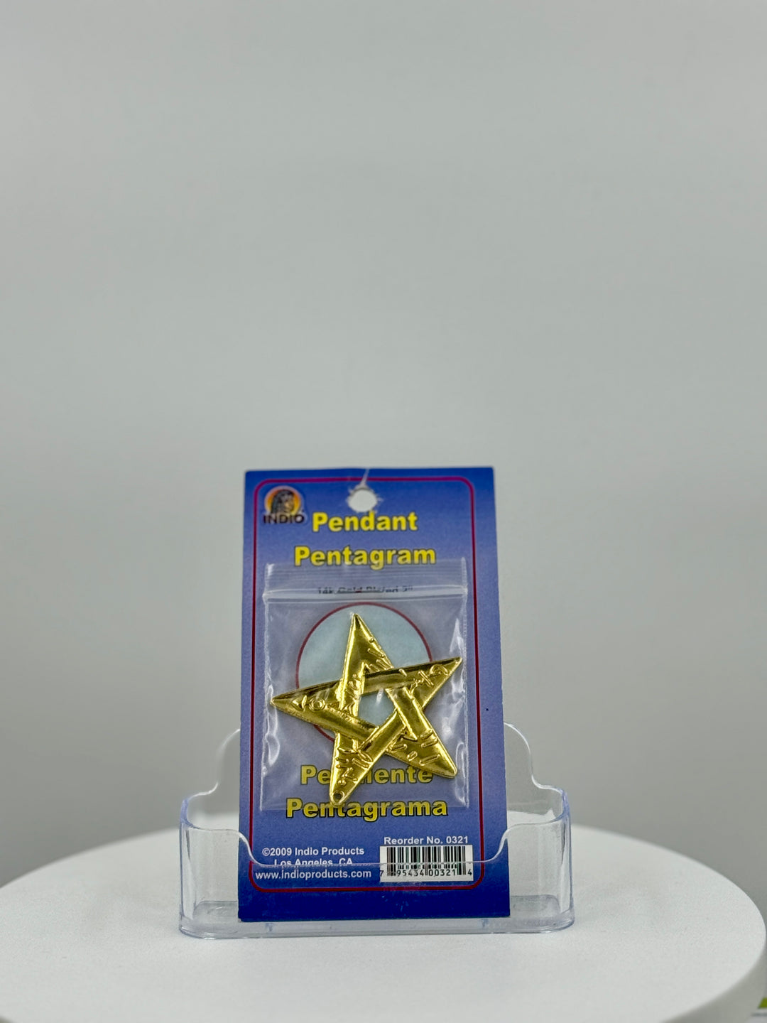 PENTAGRAM (PENTAGRAMA) -Pendant/Pendente