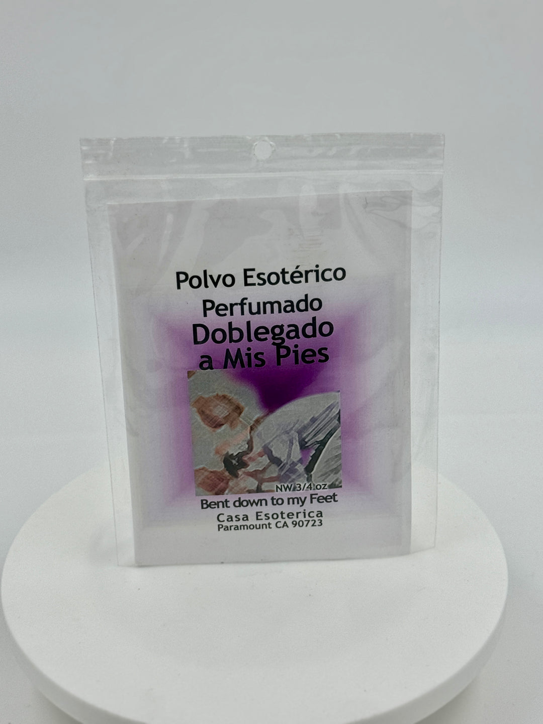 BEND TO MY FEET (DOBLEGADO A MIS PIES) -Powder/Polvo