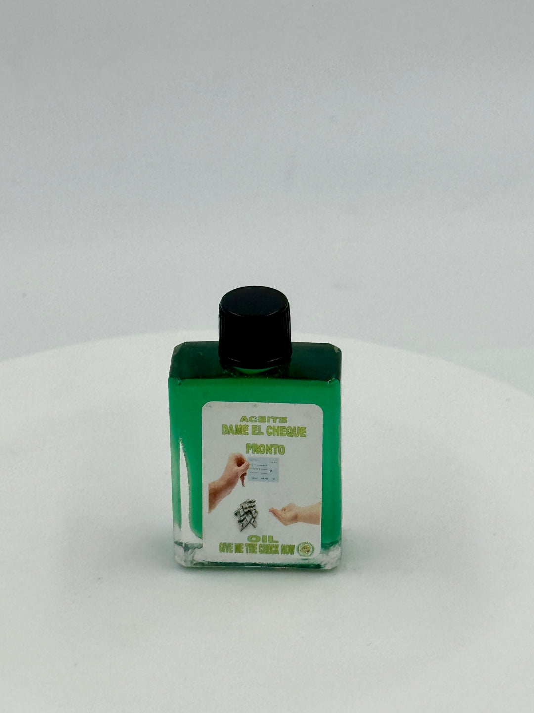 GIVE ME THE CHECK NOW (DAME EL CHEKE PRONTO) -Oil/Aceite