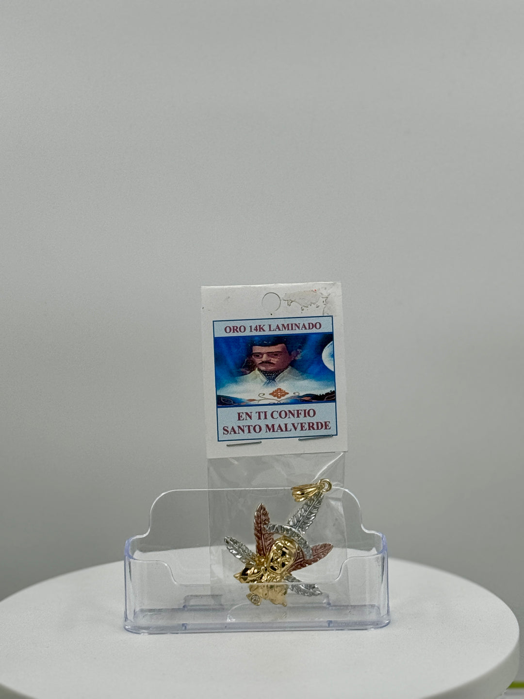 JESUS MALVERDE EN TI CONFIO -Pendant/Pendente