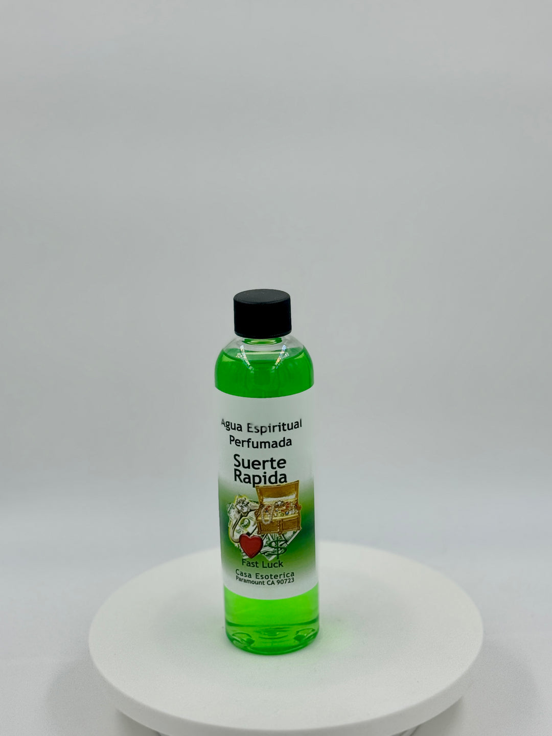 FAST LUCK GREEN (SUERTE RAPIDA) -Spiritual Water/Agua