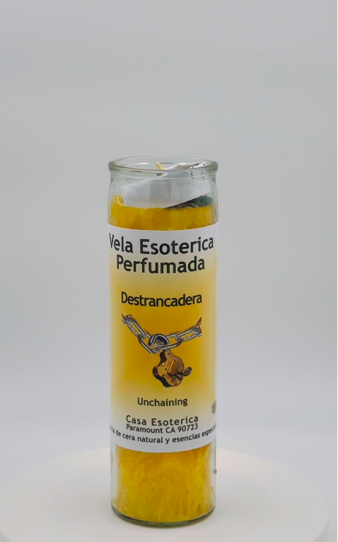 UNCHAINING/UNBLOCKING (DESTRANCADERA) -Palm Wax Candle/Vela