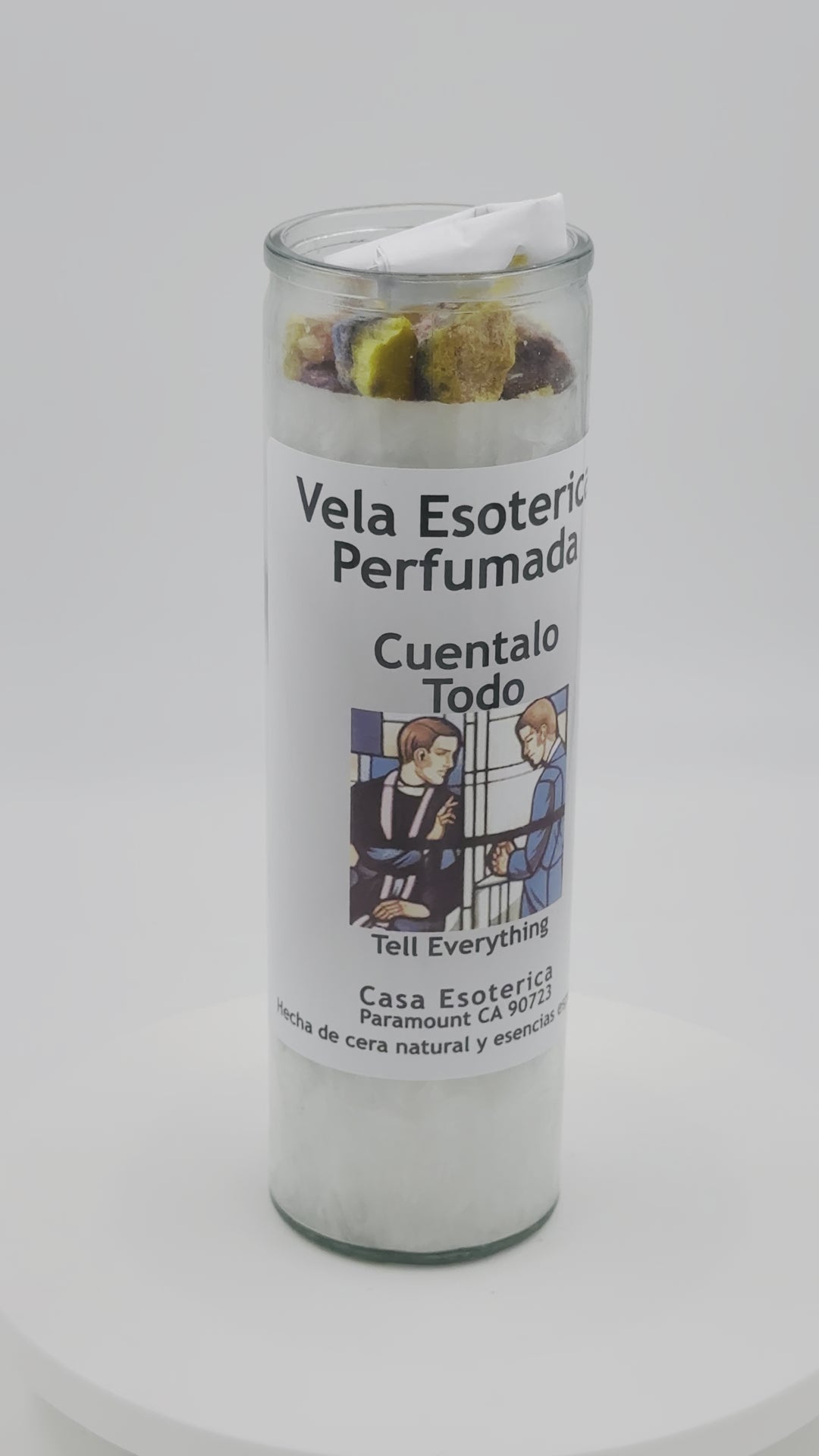 TELL EVERYTHING (CUENTAME TODO) -PALM CANDLE