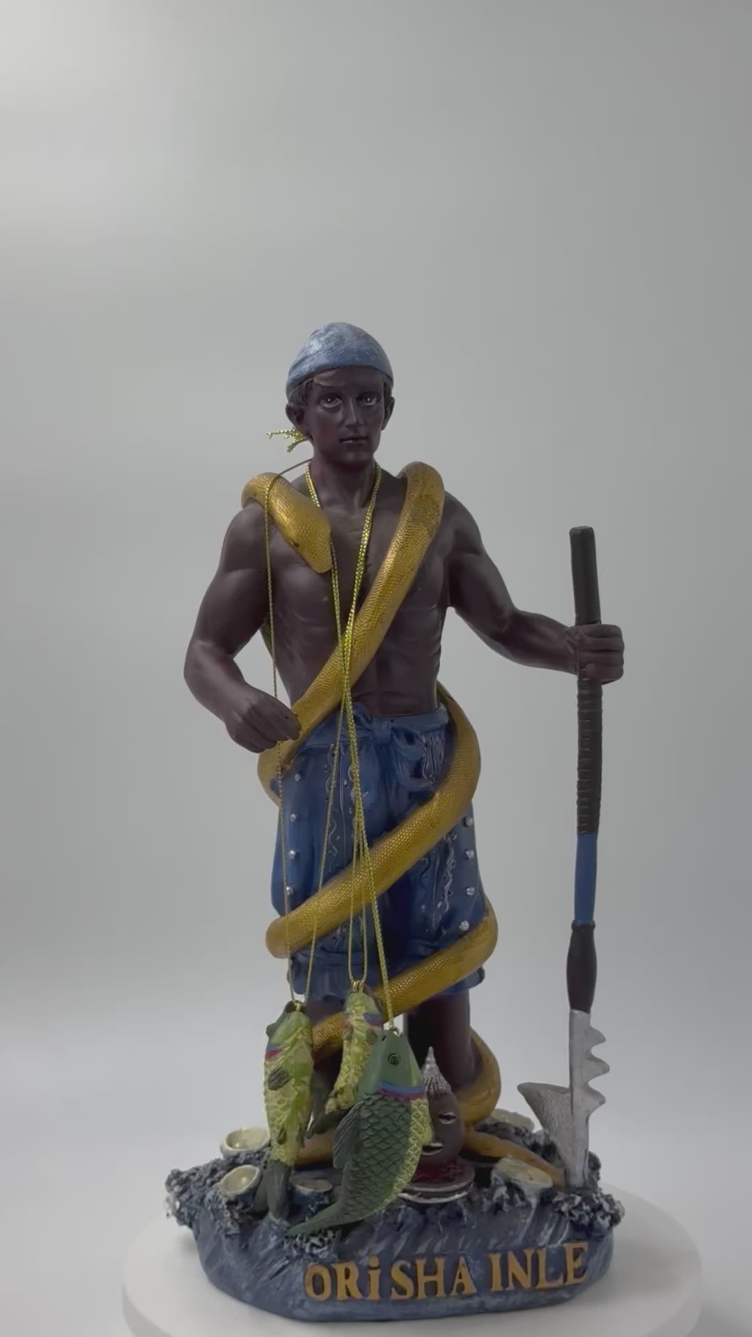 ORISHA INLE -Statue 13"