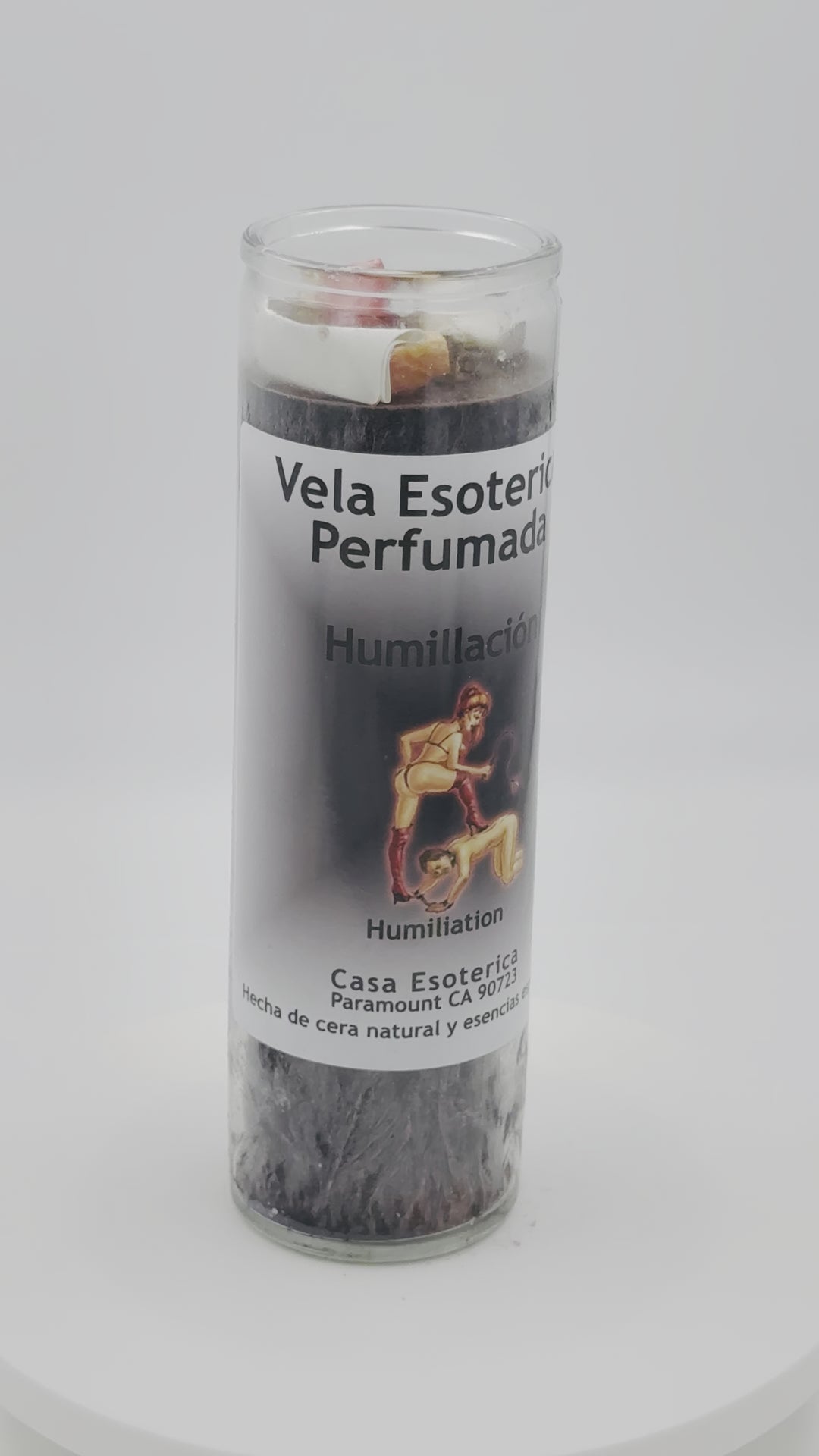 HUMILIATION (HUMILLACION) -Palm Wax Candle/Vela