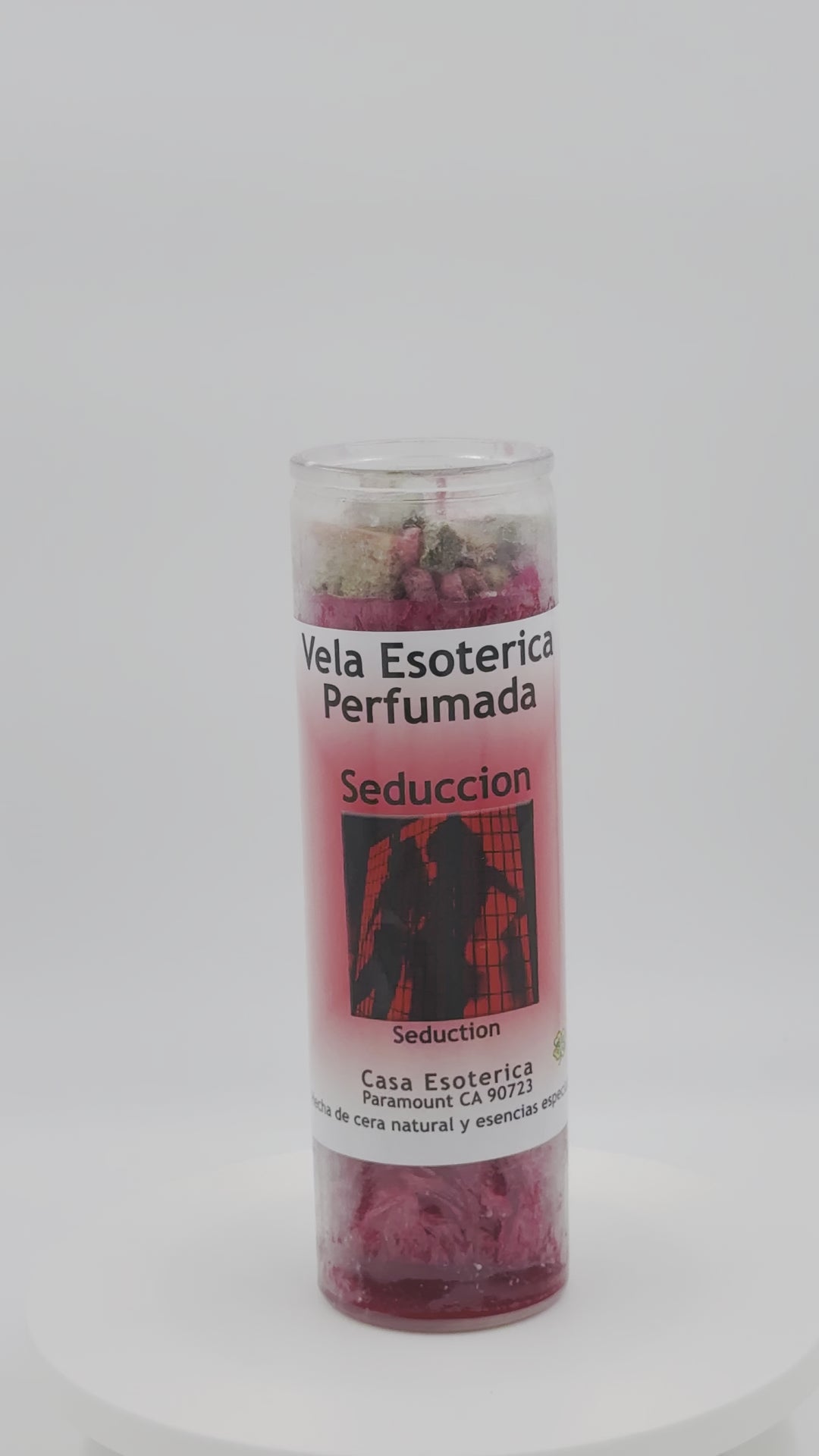 SEDUCTION (SEDUCCION) -Palm Wax Candle/Vela