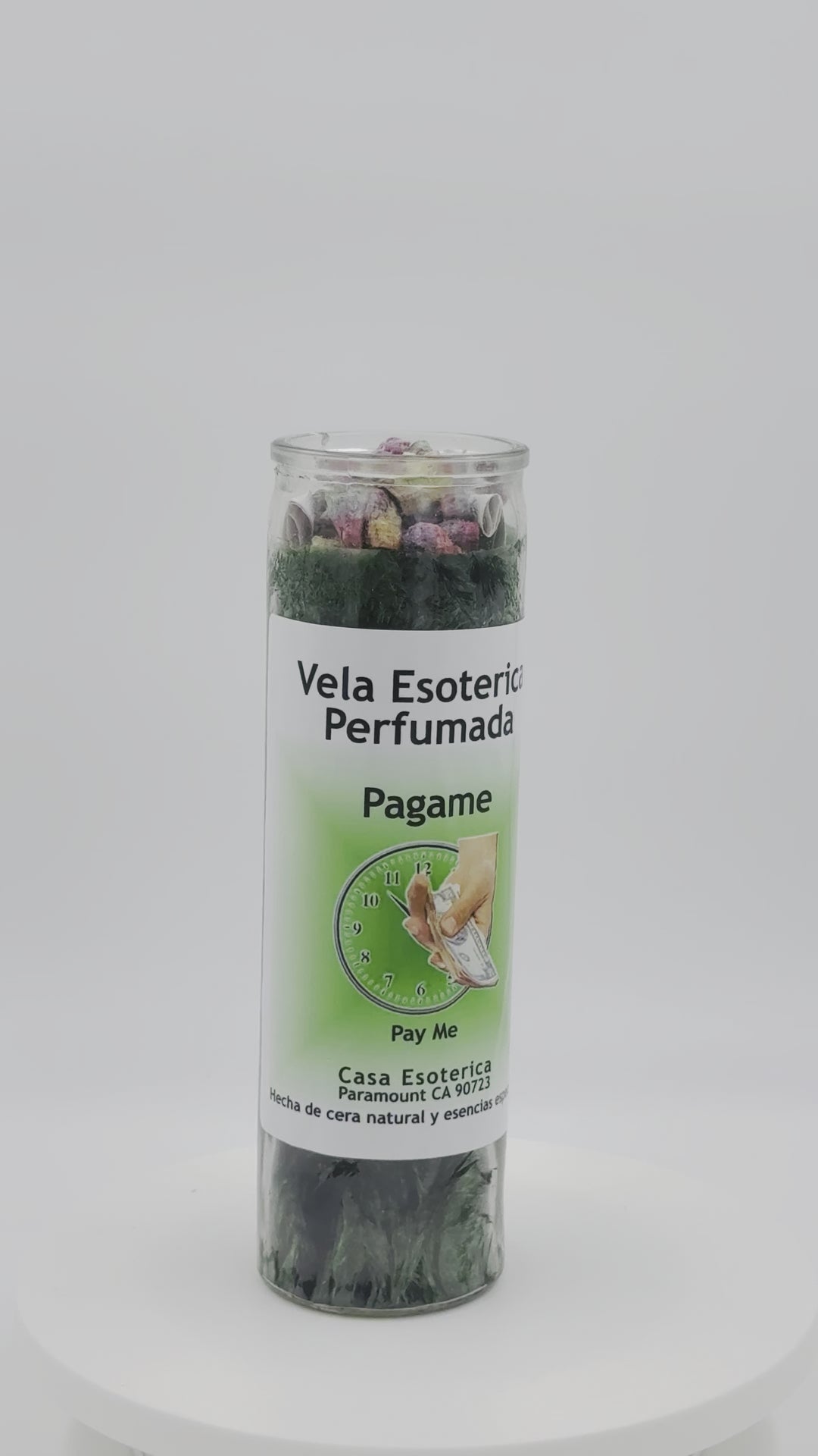 PAY ME (PAGAME) -Palm Wax Candle/Vela