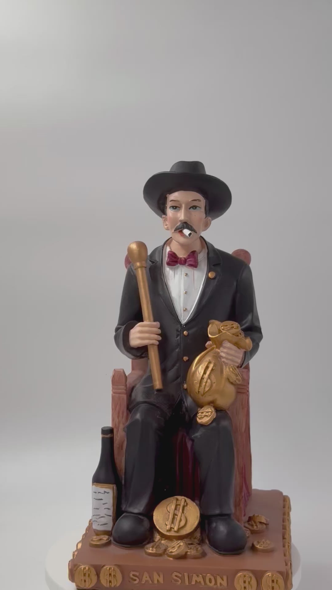 SAN SIMON -Statue 11"