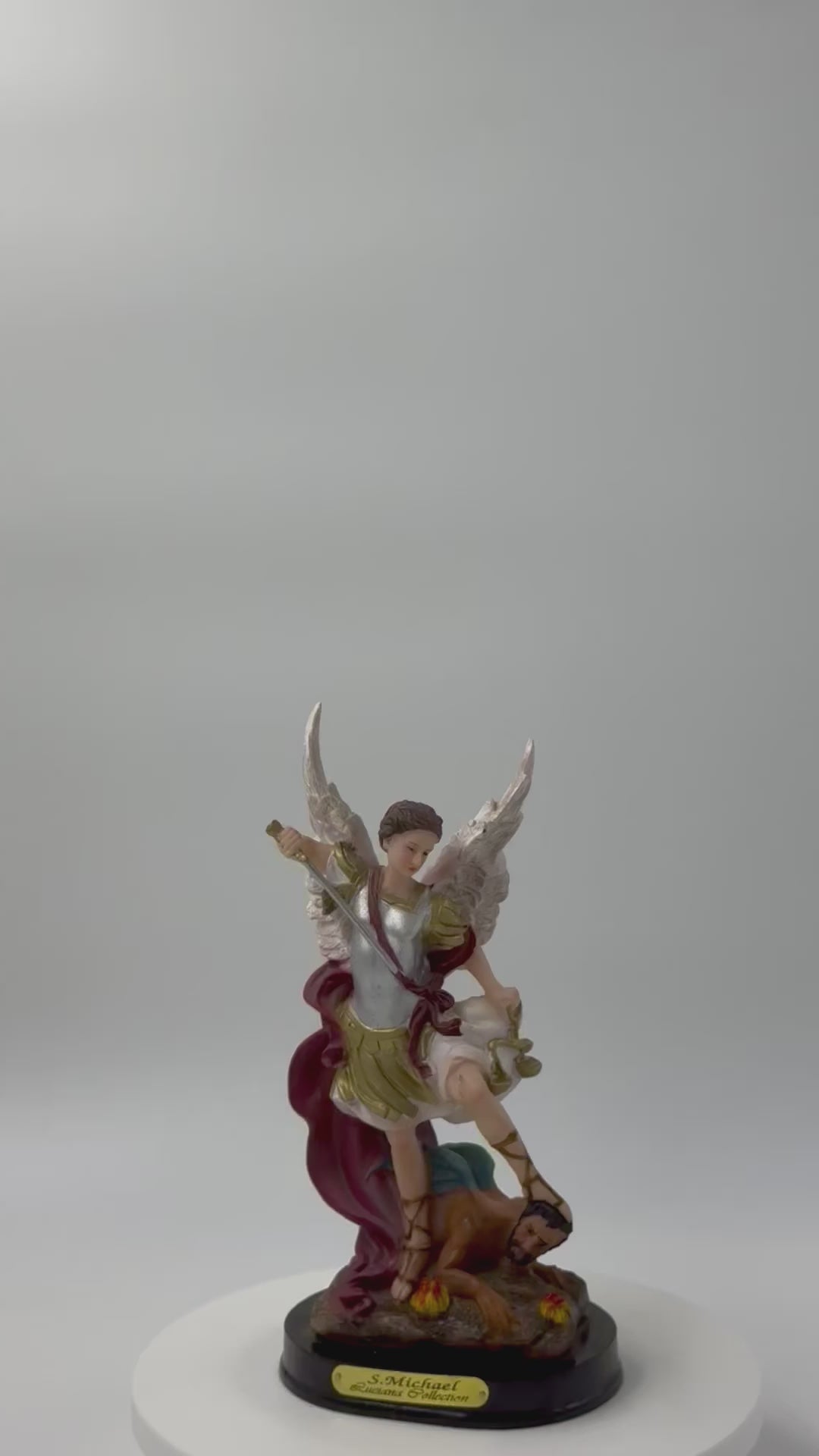 SAINT MICHAEL ( SAN MIGUEL) -Statue 8"