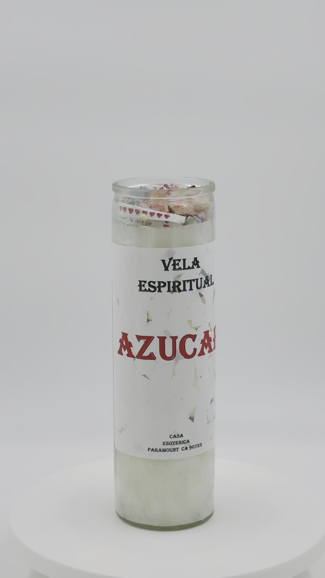 SUGAR (AZUCAR) -PALM WAX CANDLE