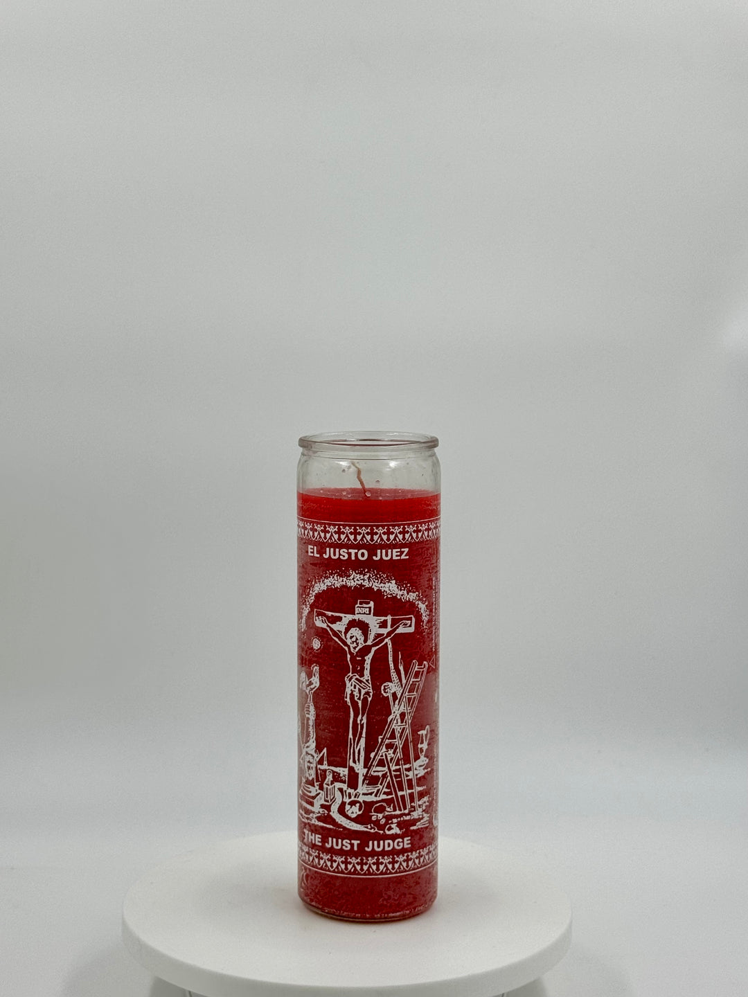 JUST JUDGE (JUSTO JUEZ) RED -Candle/Vela