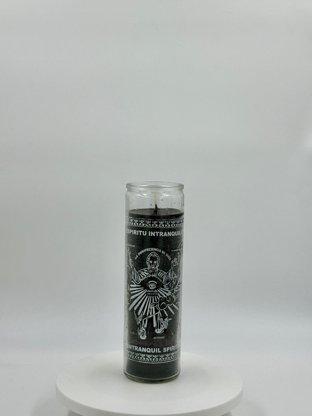 INTRANQUIL SPIRIT (ESPIRITU INTRANQUILO) BLACK -Candle/Vela