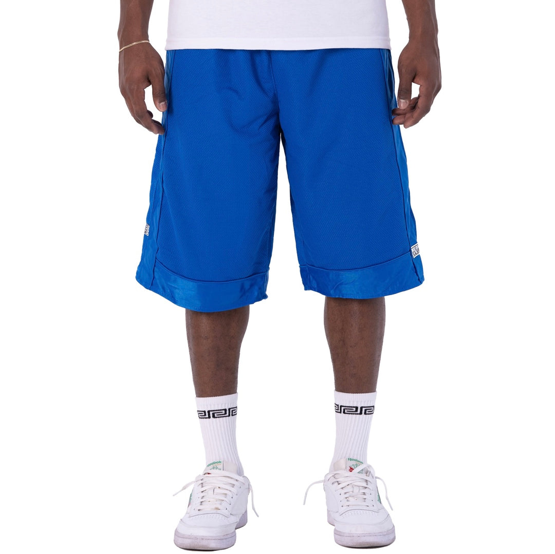 (Royal Blue) Heavyweight Mesh Basketball Shorts