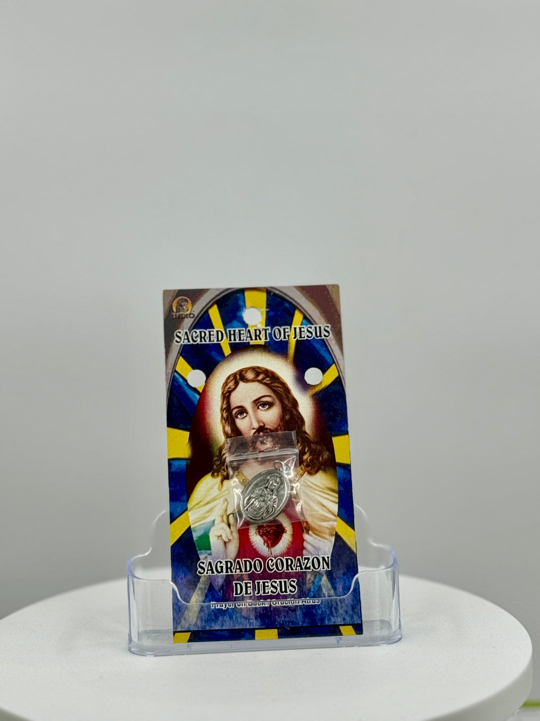 SACRAD HEART (SAGRADO CORAZON DE JESUS) -Amulet/Amuleto