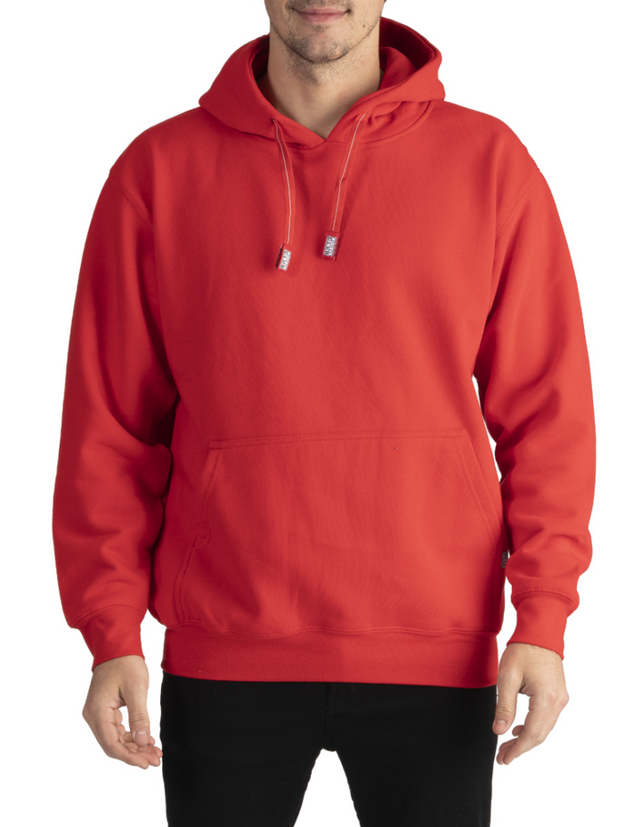 (RED) Heavyweight Pullover Hoodie (13oz)