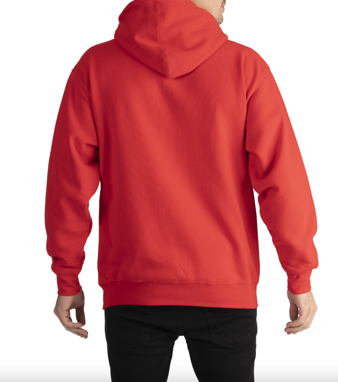 (RED) Heavyweight Pullover Hoodie (13oz)