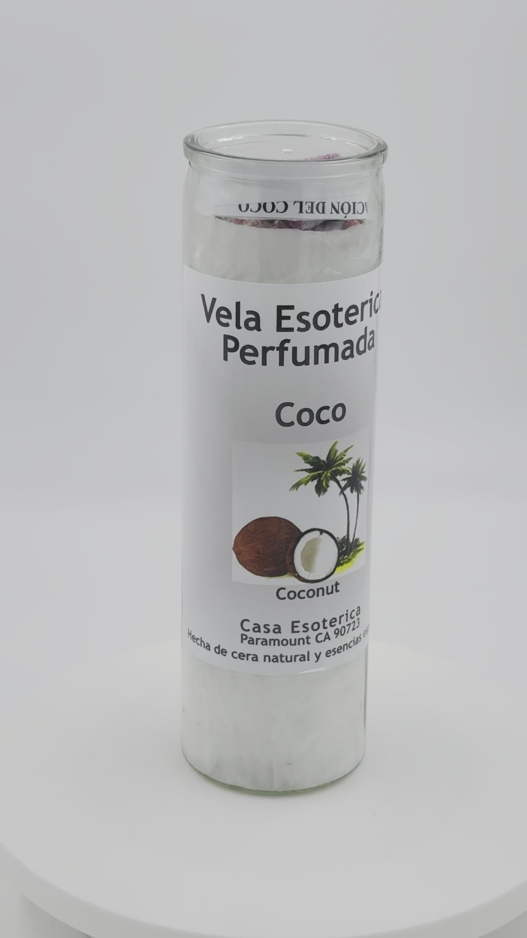 COCO -Palm Wax Candle/Vela