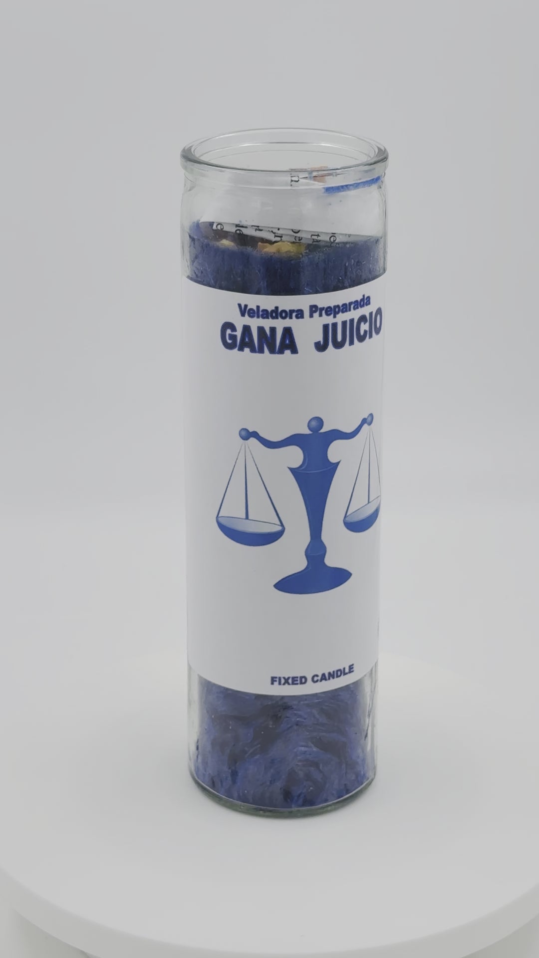 WIN IN COURT (GANA JUCIO) -Palm Wax Candle/Vela