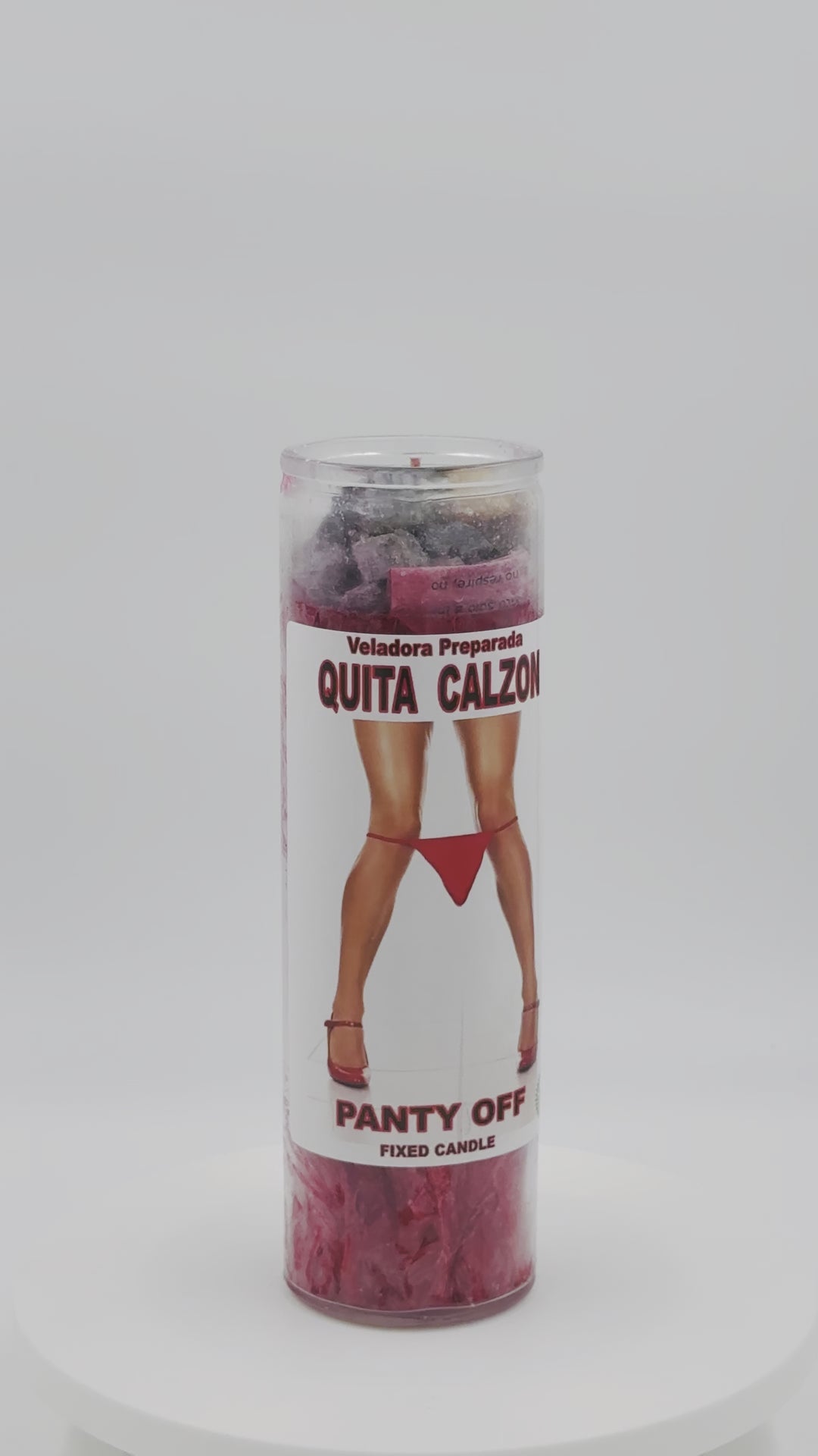 PANTY OFF (QUITA CALZON) -Palm Wax Candle/Vela