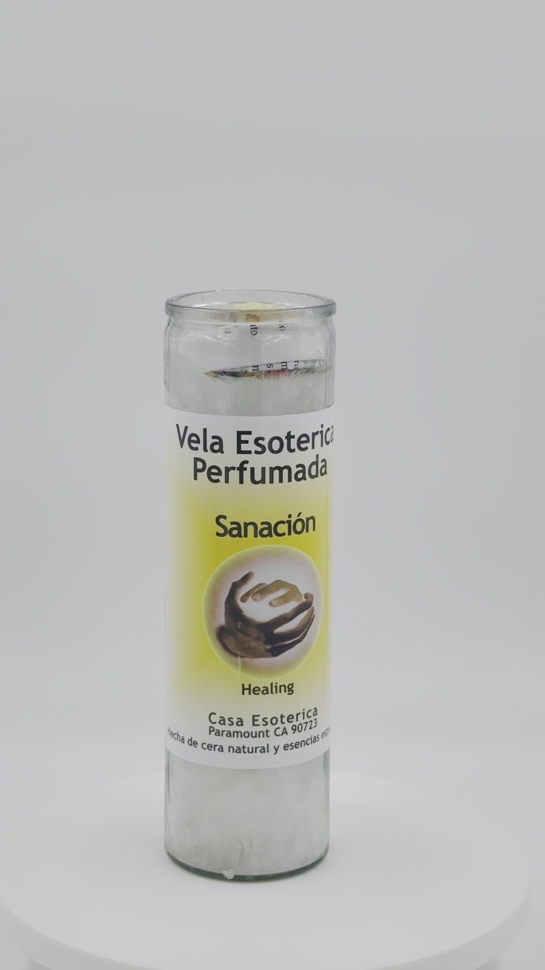 HEALING (SENSACIÓN) -Palm Wax Candle/Vela